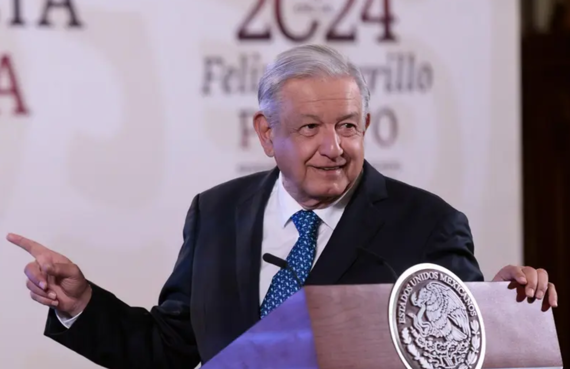 López Obrador pide no preguntarle sobre temas electorales